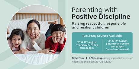 Parenting with Positive Discipline Singapore 2022 tickets