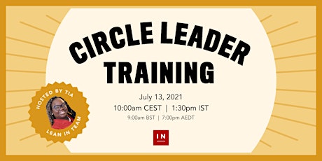 LeanIn.Org Circle Leader Training tickets
