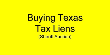 Buy Texas Tax Liens (Sheriff Auction): Addison **LIVE** primary image