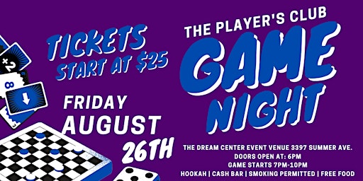 THE PLAYERS CLUB ADULT GAME NIGHT