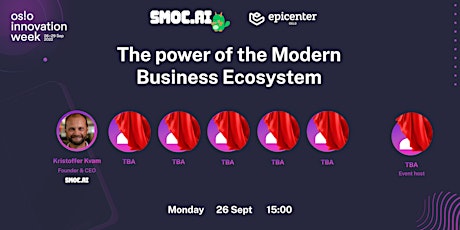 The power of the modern business ecosystem tickets