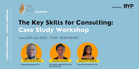 The Key Skills for Consulting:  Case Study Workshop tickets