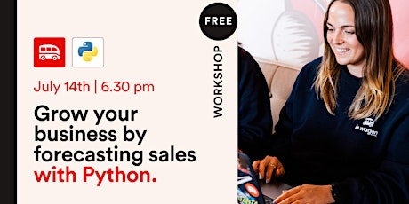 Online Webinar: Grow your business w/Python by learning to forecast sales tickets
