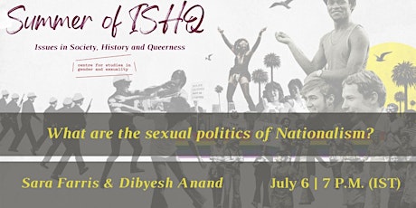 Summer of ISHQ | Nationalism | Sara R. Farris & Dibyesh Anand tickets