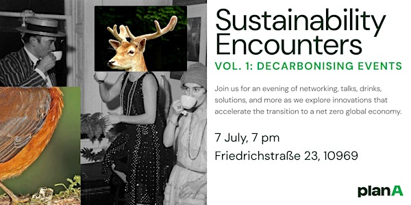 Sustainability Encounters Vol 1: Decarbonising events