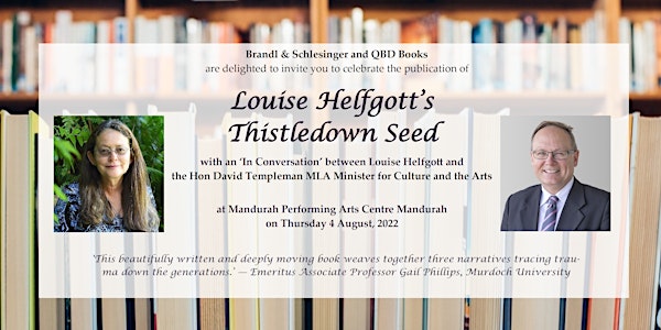 Book release: Thistledown Seed by Louise Helfgott
