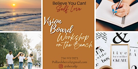 Self Love Vision Board Workshop on the Beach tickets