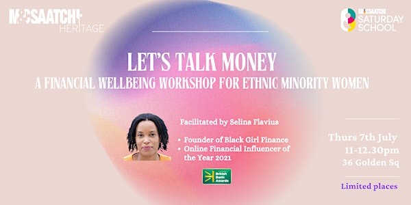 Let's Talk Money: A financial wellbeing workshop for ethnic minority women