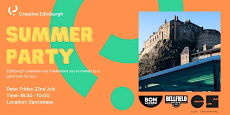 Creative  Edinburgh Summer Party! tickets