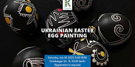 Workshop - Ukrainian easter egg painting Tickets