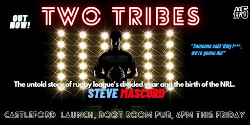 Social Book Launch: TWO TRIBES at Boot Room, Castleford