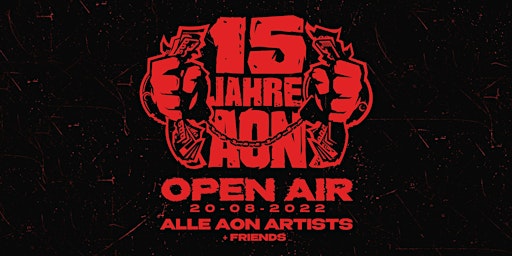 15 Jahre AON OPEN AIR primary image