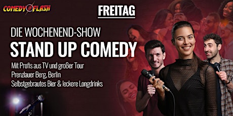 Comedyflash - Die Stand Up Comedy Show in Berlin Prenzlauer Berg tickets
