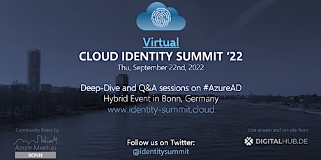 Cloud Identity Summit 2022 (Virtual Edition) tickets