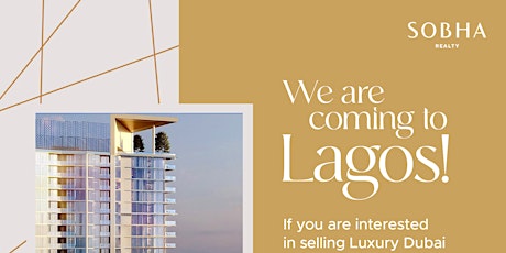 Nigeria: Become A Dubai Real Estate Expert with Sobha Realty tickets