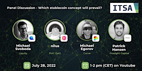 Panel Discussion - Which stablecoin concept will prevail? tickets
