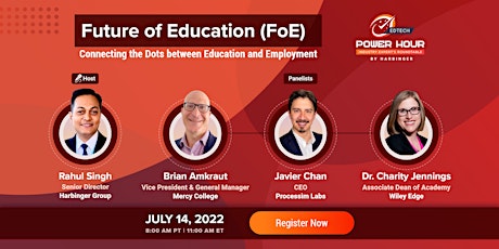 Future of Education : Connecting the Dots between Education and Employment tickets