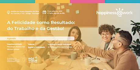 Webinar A Felicidade como Resultado: do Trabalho e da Gestão! bilhetes
