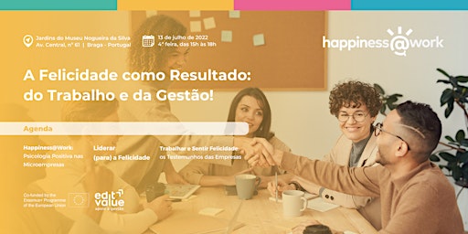 Webinar A Felicidade como Resultado: do Trabalho e da Gestão!