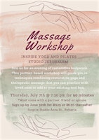Massage Workshop