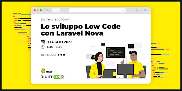 DigithON Bootcamp - Lo sviluppo Low Code con Laravel Nova