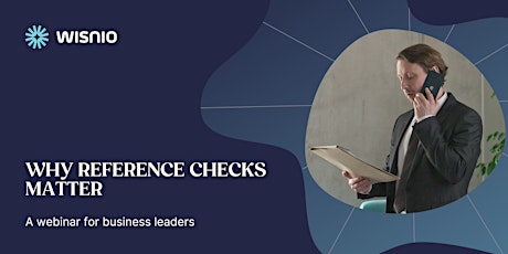Why reference checks matter | Hiring for Executives ingressos