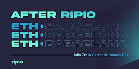 Ripio After Party at ETH Barcelona - SOLD OUT! entradas