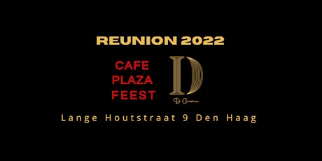 Cafe Plaza Feest tickets