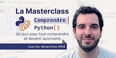 Masterclass Python : un jour pour TOUT comprendre tickets