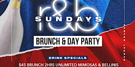 JULY 4th WEEKEND AT TAJ FOR R&B SUNDAYS BRUNCH primary image