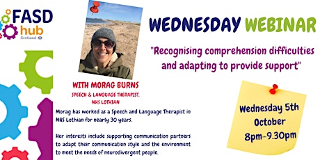 Wednesday Webinar - Morag Burns