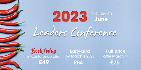 Leaders Conference 2023 tickets