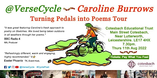 Turning Pedals into Poems - Verse Cycle