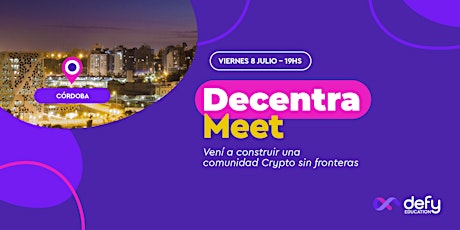 DecentraMeet Córdoba entradas