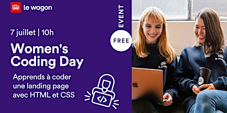 Women Coding Day : Coder une Landing Page tickets