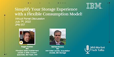 Simplify Your Storage Experience with a Flexible Consumption Model! tickets