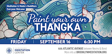 Paint Your Own Thangka! (In-Person Only)09/16/22 tickets