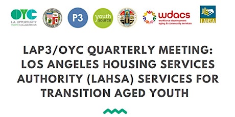 LAP3/OYC Quarterly: LAHSA Services for Transition Aged Youth
