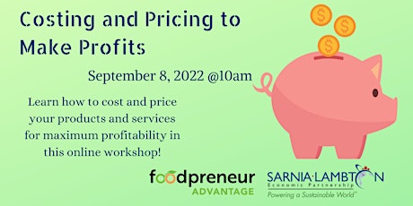 Foodpreneur - Costing and Pricing to Make Profits