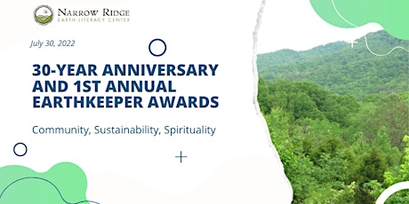 30-year Anniversary and 1st Annual Earthkeeper Awards tickets