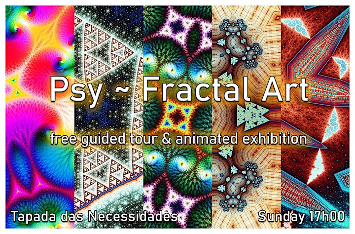 Lisbon Psy / Fractal Art FREE Guided Tour and Exhibition image