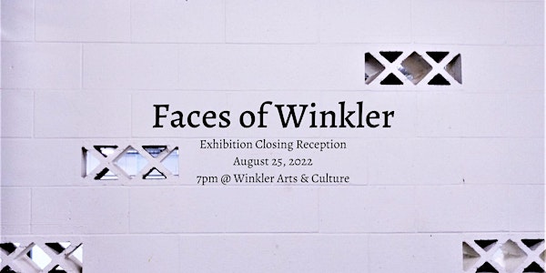 Faces of Winkler Reception
