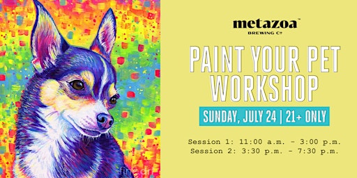Paint Your Pet Workshop