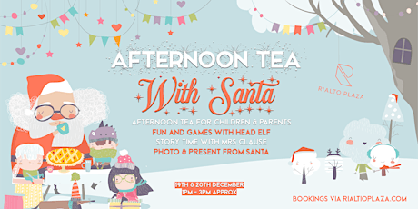 Afternoon Tea with Santa!