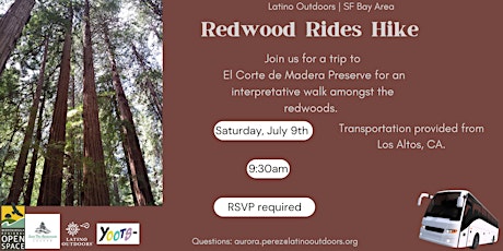 LO SF Bay Area | Redwood Rides Hike tickets