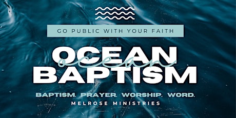 Ocean Baptism (Ocean Beach, San Francisco, California)