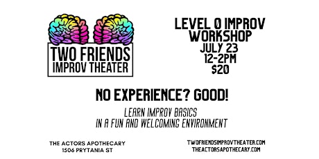 Level 0 Improv Workshop tickets