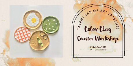 Color Clay Coaster Workshop