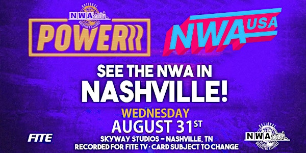 NWA Powerrr/NWA USA Tapings Night 3 - Weds, August 31st, 2022