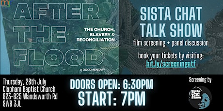 SISTA CHAT PRESENTS - AFTER THE FLOOD- FLIM  SCREENING +PANEL DISCUSSION tickets